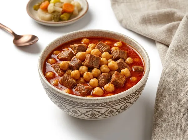Chickpea Stew with Beef