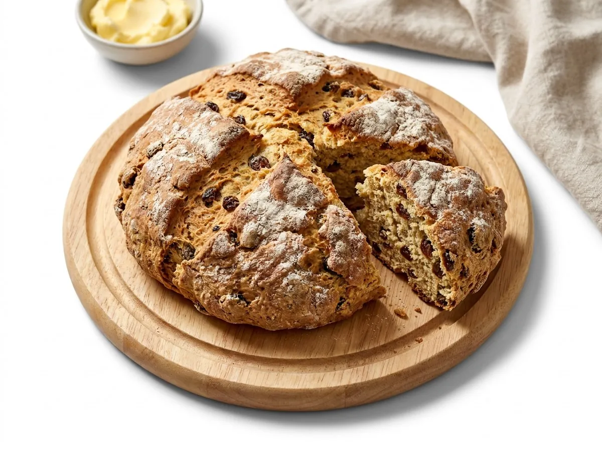 Spotted Dog Irish Soda Bread with Sultanas